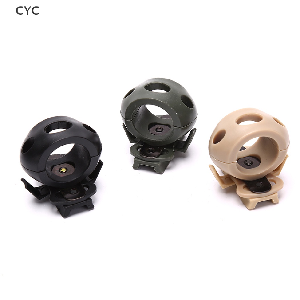 CYC Helmet Special Flashlight Tactical Helmet Clamp Adaptor Cycling Headlight Holder CY