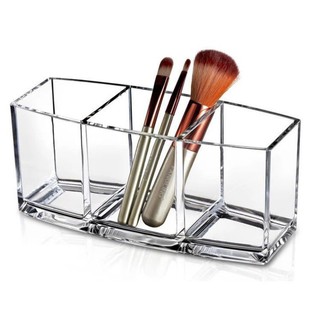 (Có Sẵn) Cốc cắm cọ 3 ô chữ nhật CC04