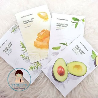 [Chính Hãng]Mặt Nạ Giấy Nature Republic Real Nature Mask Sheet