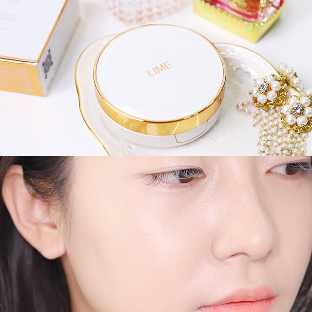 PHẤN NƯỚC LIME REAL COVER PINK CUSHION SPF50+ / PA+++ | BigBuy360 - bigbuy360.vn