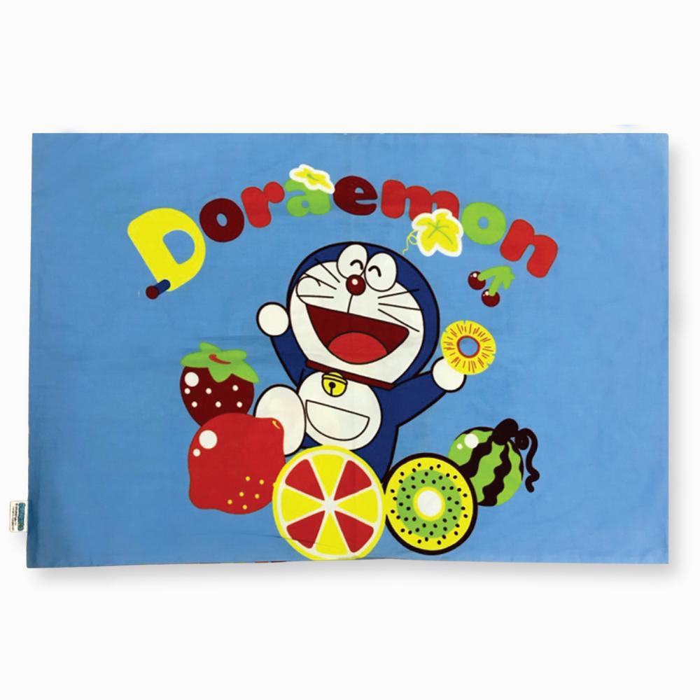 Vỏ gối đơn trẻ em không chần Doraemon