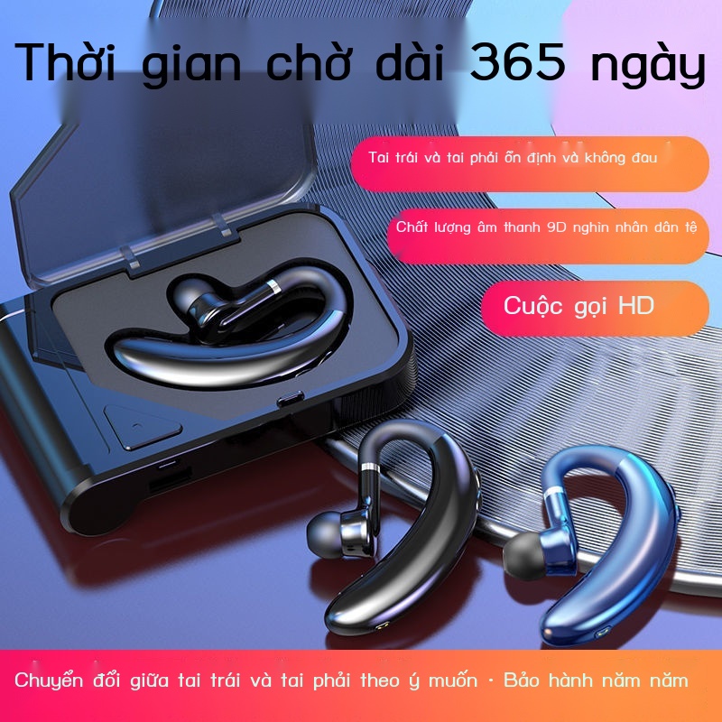 Tai nghe bluetooth không dây Huawei tai nghe chờ cực lâu móc tai thể thao đơn và tai đôi lái OPPO Apple