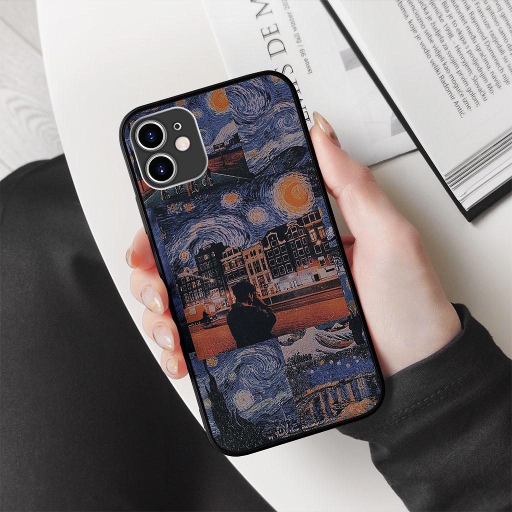 Ốp Lưng VAN GOGH The Scream KPOP KOREA cho Iphone 5 6 7 8 Plus 11 12 Pro Max X Xr PAP20210295