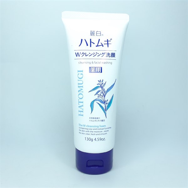 Sữa rừa mặt Hatomugi Cleansign & Facial Washing 130g