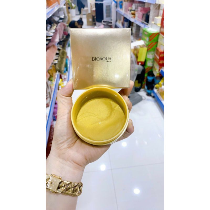 Mặt nạ mắt BIOAQUA 24K Gold và Tảo Biển