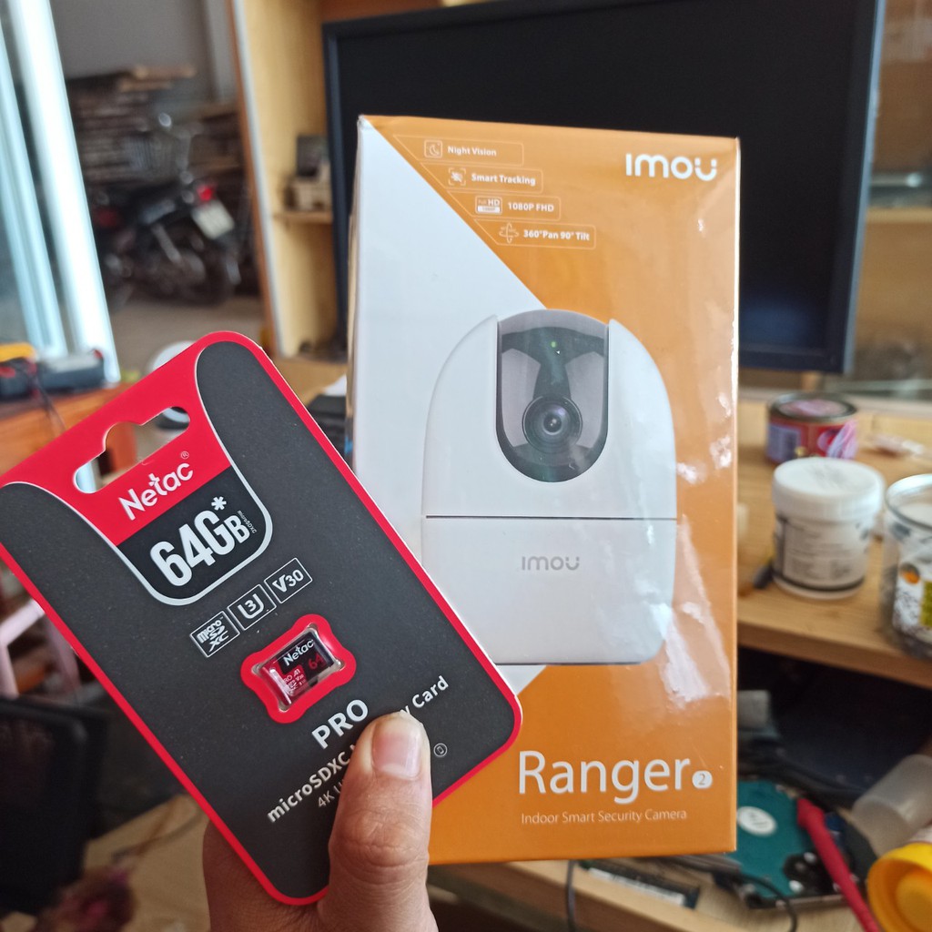 Combo camera Imou Ranger 2 ( kèm Hướng dẫn cài đặt chi tiết)