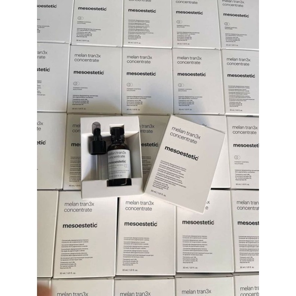 Serum Tran3x Mesoestetic hỗ trợ ngừa nám và chống tăng sắc tố