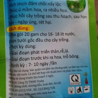 Siêu lân xanh gói 20g