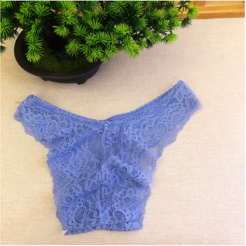 Quần lót nữ ren mềm mại thoáng khí kiểu dáng sexy gợi cảm mẫu mới giao màu ngẫu nhiên | BigBuy360 - bigbuy360.vn