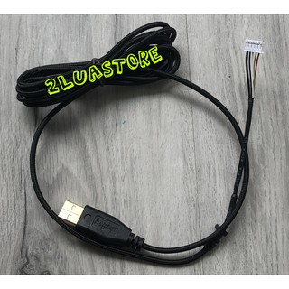 Dây cáp USB cho chuột Razer Deathadder Chroma, 2013, 3.5G, 1800 (cáp bọc vải dù)