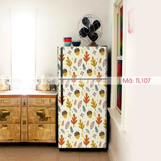 [Nhiều mẫu] Decal dán tủ lạnh, miếng dán tủ lạnh mẫu cute - CB5