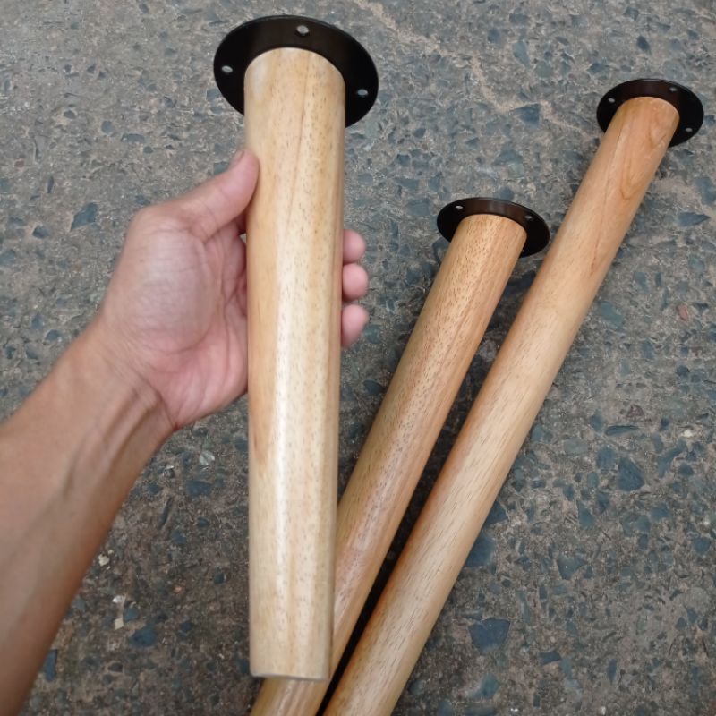 Căn bàn gỗ cao su 30 cm