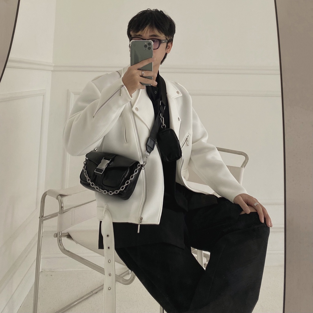 Túi đeo chéo OTIS BLACK FANNY BAG KSOUL CONCEPT