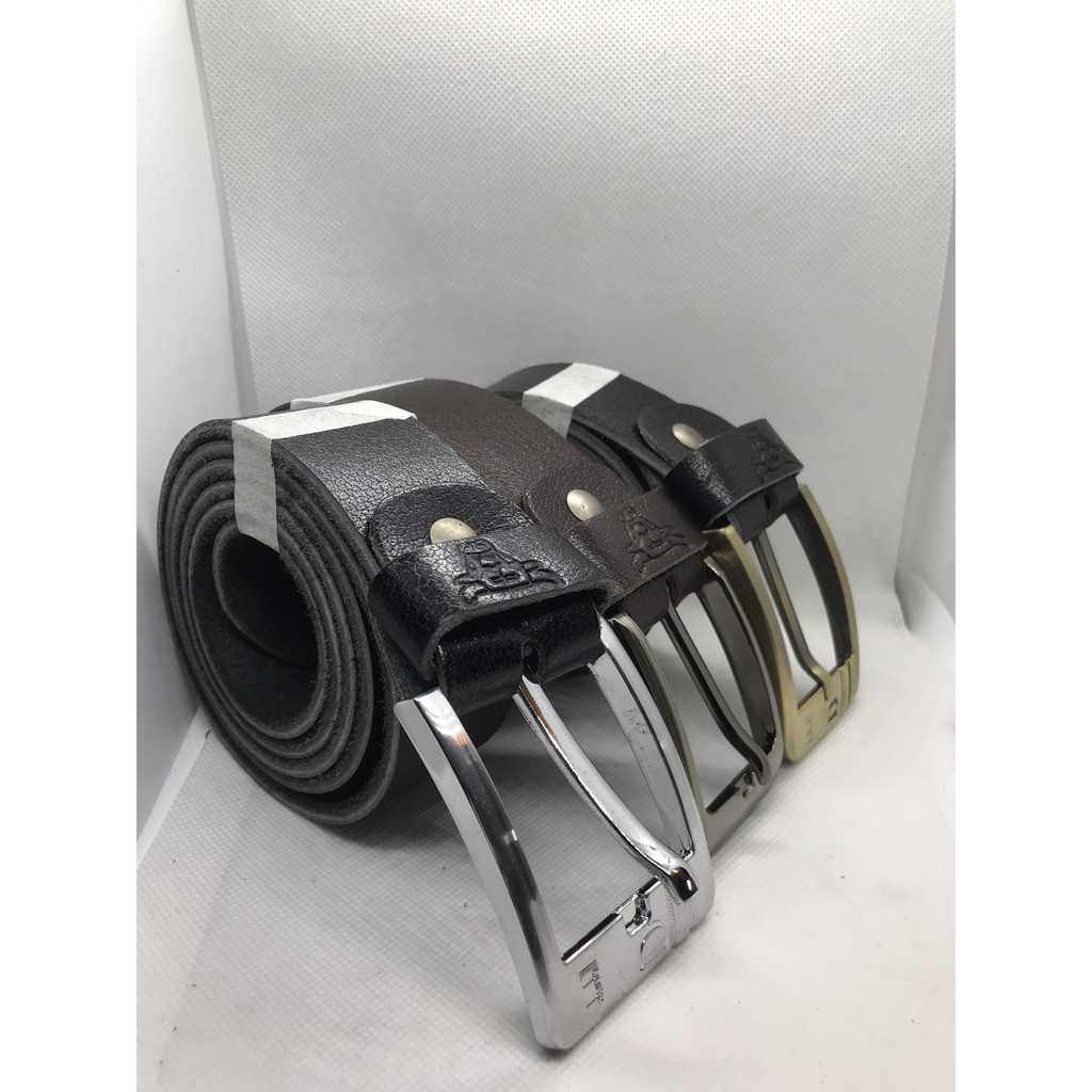 Dây lưng, Thắt Lưng Nam Da Bò Nguyên Miếng,Khóa Kim Loại Đúc,Dáng Cổ Điển