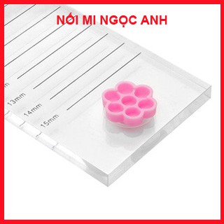 Nút đựng keo hoa mai 6 cánh mẫu mới, nút hoa đựng keo 1 túi 100 cái