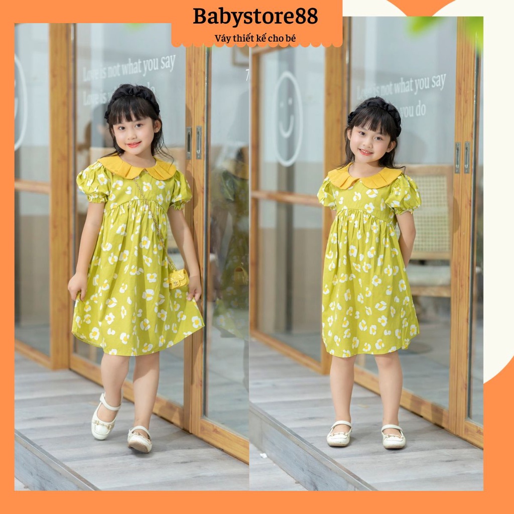 Đầm cho bé gái  - Babystore88 - váy công chúa bé gái hàng thiết kế 1 2 3 4 5 6 7 8 9 10 11 12 tuổi V25