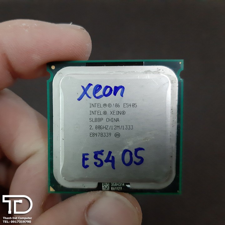 Bộ vi xử lý Intel Xeon E5405 socket 771 đã mod lắp được dòng main G31/G41