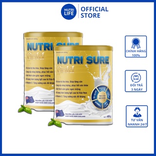 Sữa Nutri Sure Gold Giúp Tăng Cân Hiệu Quả, Cải Thiện Tình Trạng Dinh Dưỡng & Sức Khỏe Thể Chất (Lon 400g)