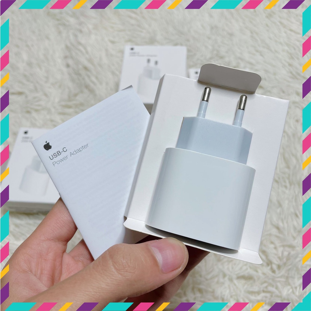 CỦ XẠC NHANH PD 18W 20W cho IP ipad, củ xạc type c to lightning cho IP 6 7 8 x xs xr xsmax 11 11pro 12
