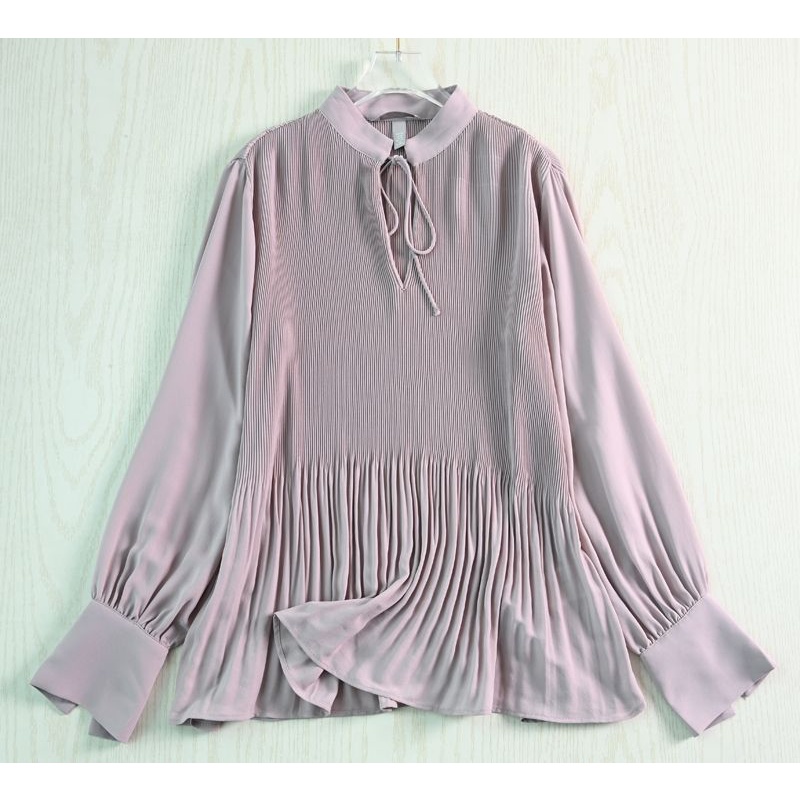 Áo cánh xếp ly HM