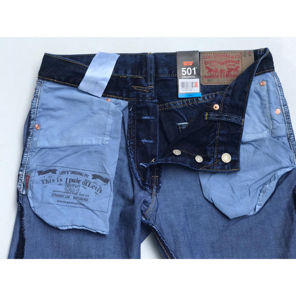 Quần Jeans Nam Dài Thời Trang Phong Cách Levis 501