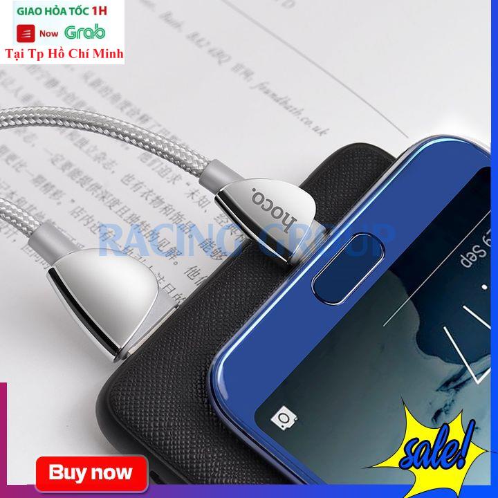 [ Dài 1.2M ] Cáp Sạc Nhanh 2.4A Hoco U62 - Cổng Type-C - Sợi Cáp Chắc Chắn