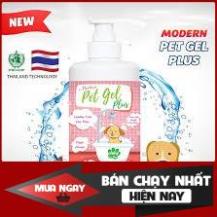 SỮA TẮM TRỊ VE RẬN MODERN PET GEL PLUS DÀNH CHO CHÓ MÈO 500ml