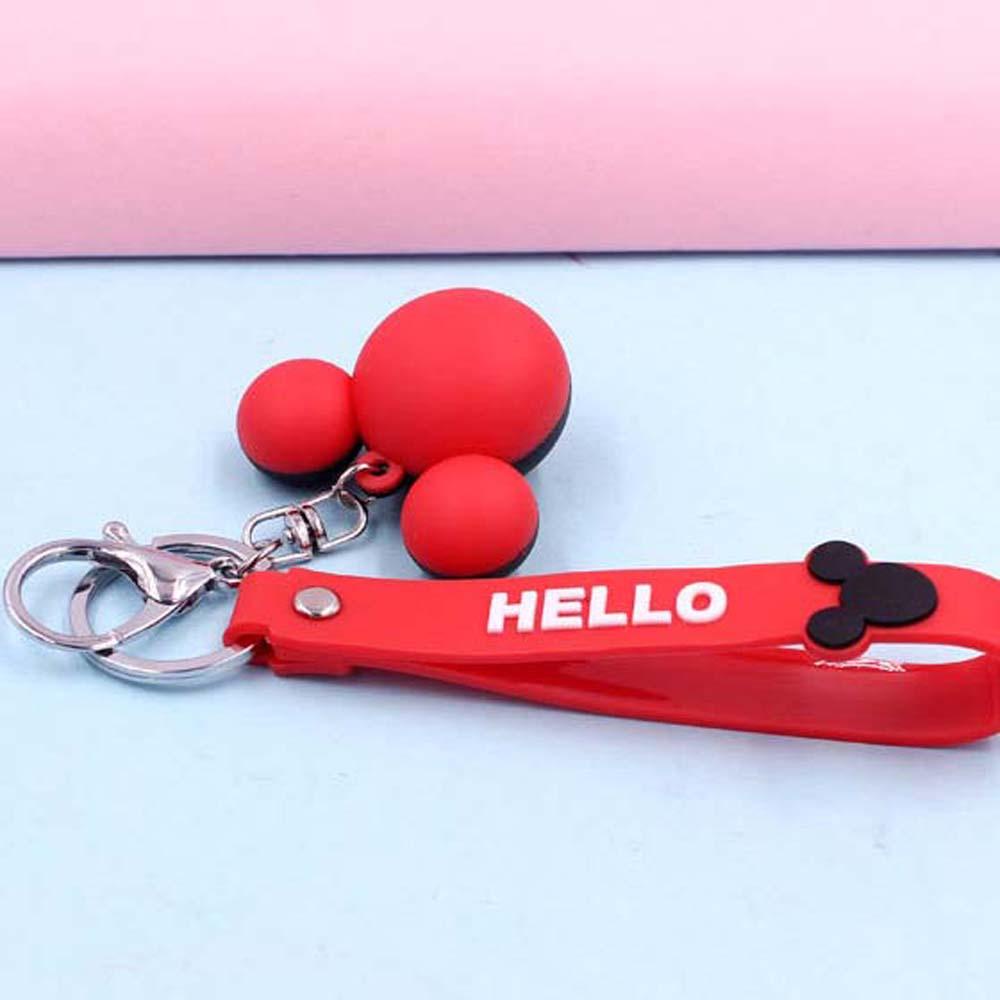 Móc Khóa Nhựa PVC Họa Tiết Hoạt Hình Đáng Yêu