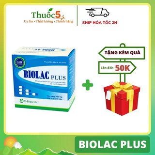 Biolac Plus không lo rối loạn tiêu hóa hộp 100 viên