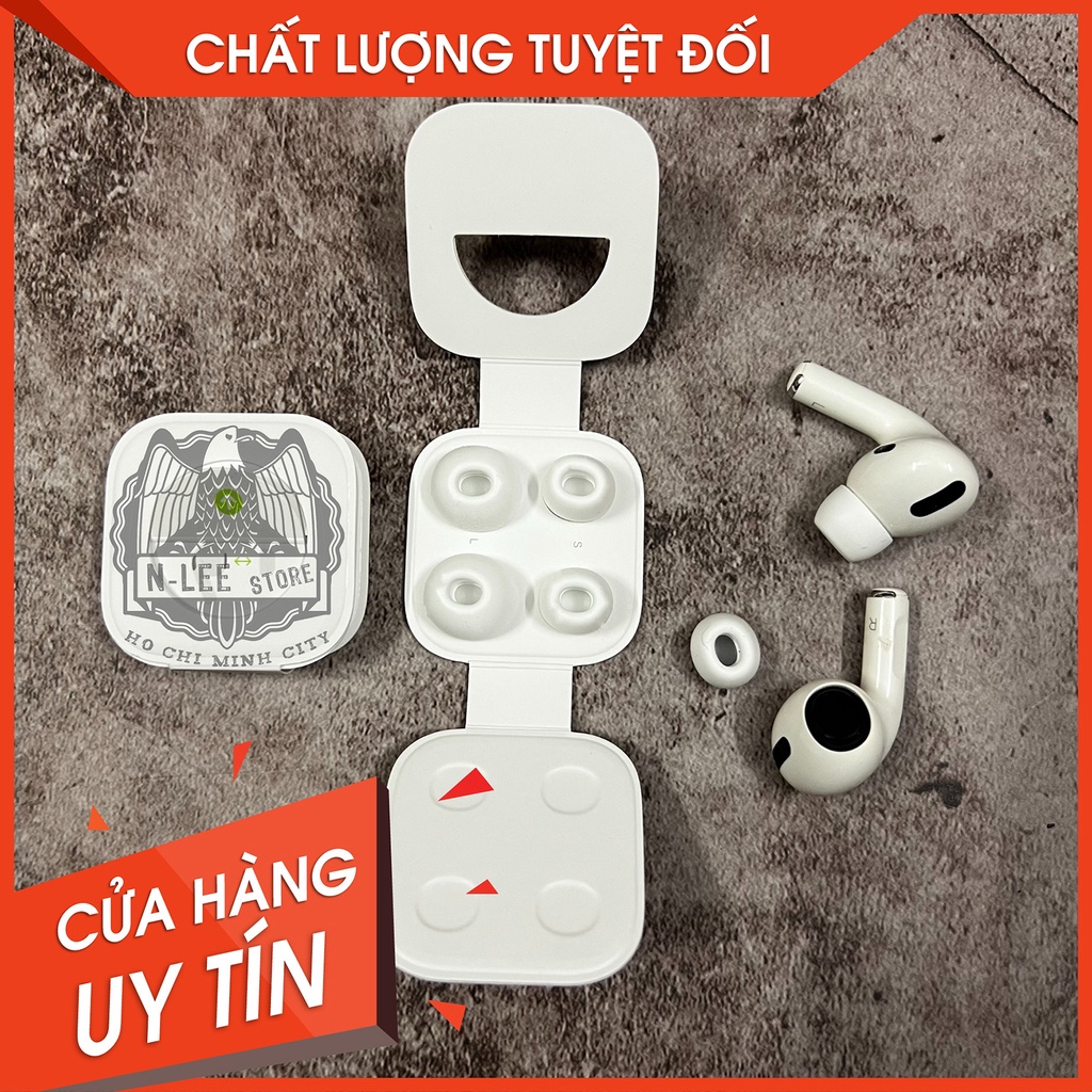 Bộ núm, nút bọc, Tips cho tai nghe thay thế cho Air_pods Pro (Hàng chính hãng)