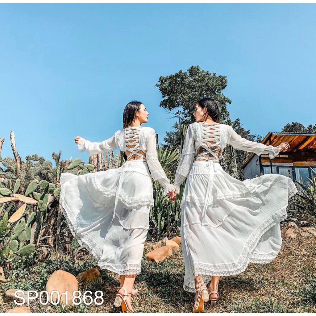 [Mã FAGREEN245 giảm 10% tối đa 30K đơn 99K] Maxi bông tuyết trắng | BigBuy360 - bigbuy360.vn