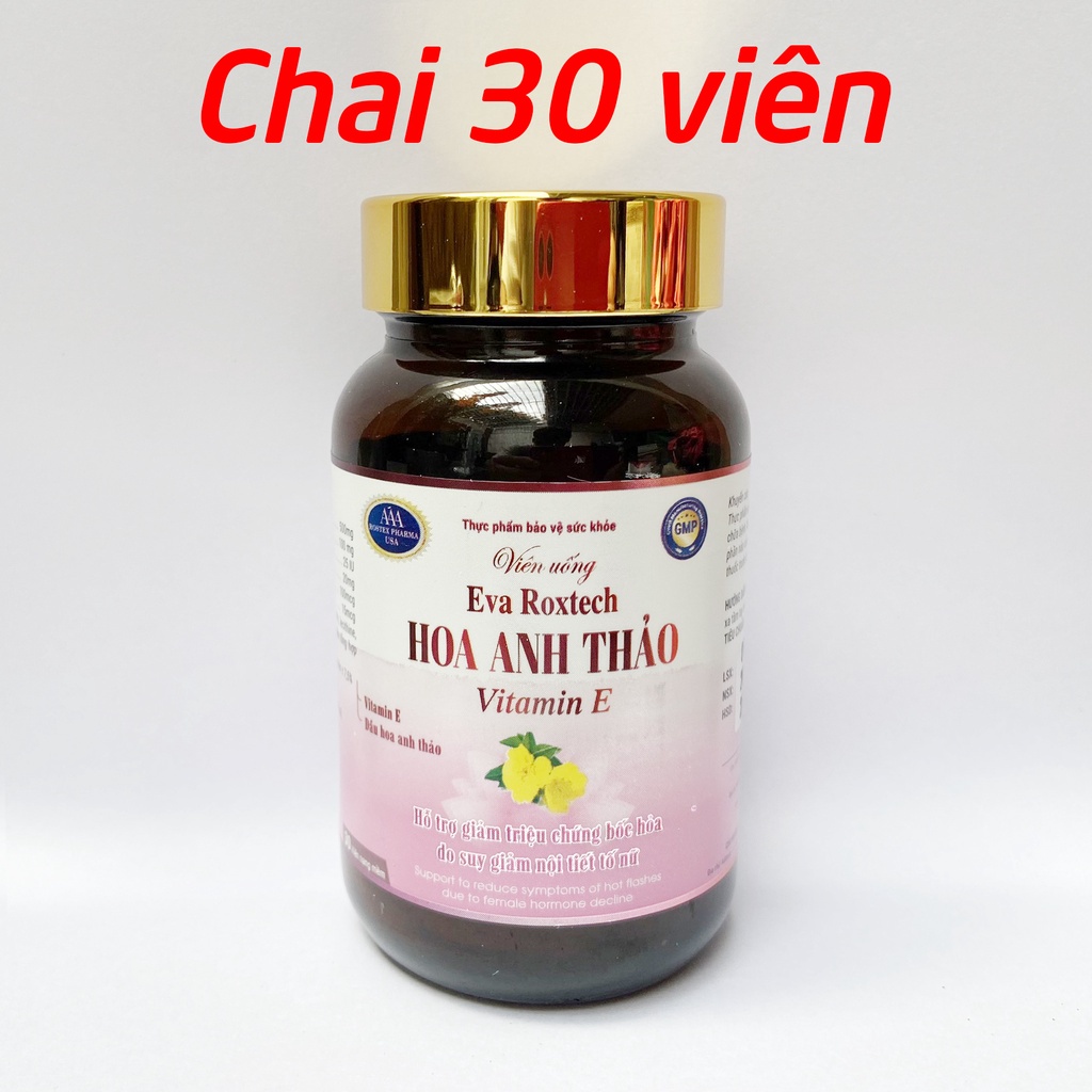 Viên Uống Beauty Roxtech Dầu hoa anh thảo, sữa ong chúa, dầu hoa hồng giúp đẹp da, tăng nội tiết tố nữ - 30 viên