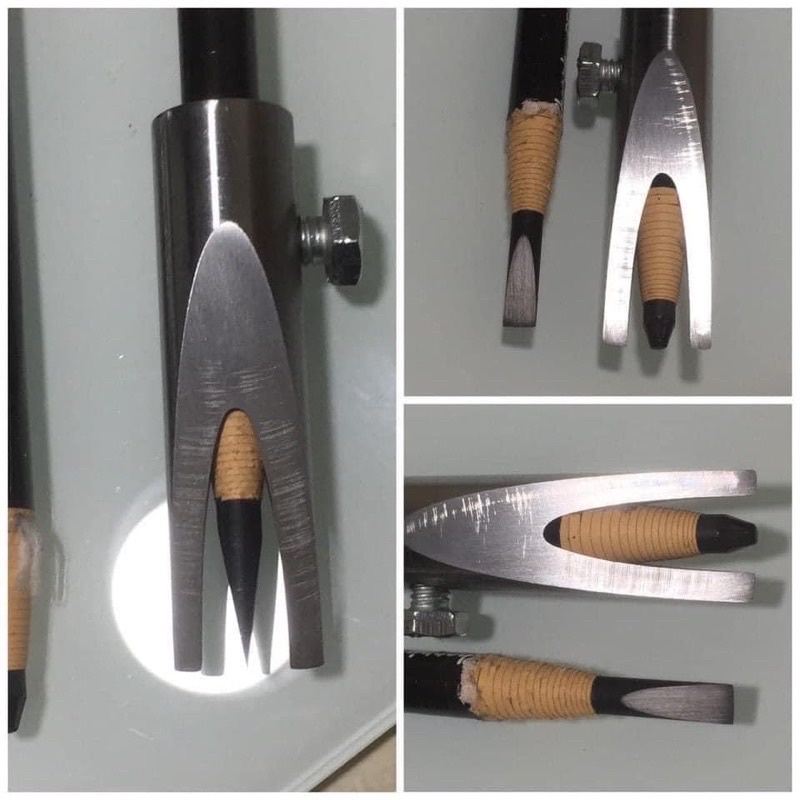 Khuôn gọt chì Nhựa - Inox tiện lợi /Dcpx Doreme