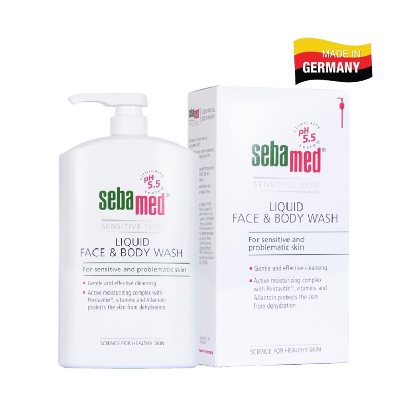 Bộ sản phẩm làm sạch chuyên sâu cho da nhạy cảm Sebamed