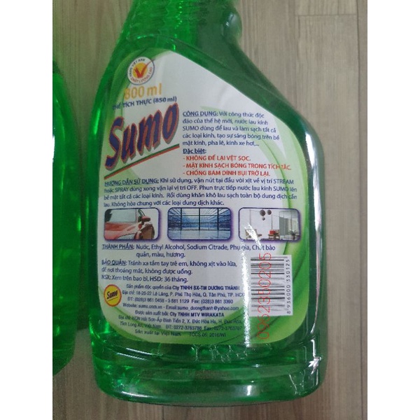 Nước Lau Kính Sumo.