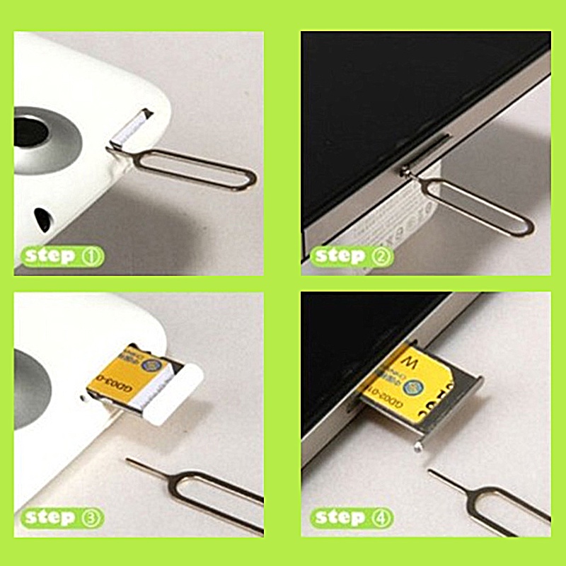 Set 10 Dụng Cụ Tháo Gỡ Khe SIM Điện Thoại iPhone 5 4 4S 3G 3GS CEPSMN