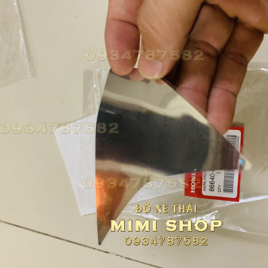 TEM LẺ NẠ TRƯỚC WAVE125I  CHÍNH HÃNG HONDA THÁI LAN  | 86640-K73-T30ZA 3