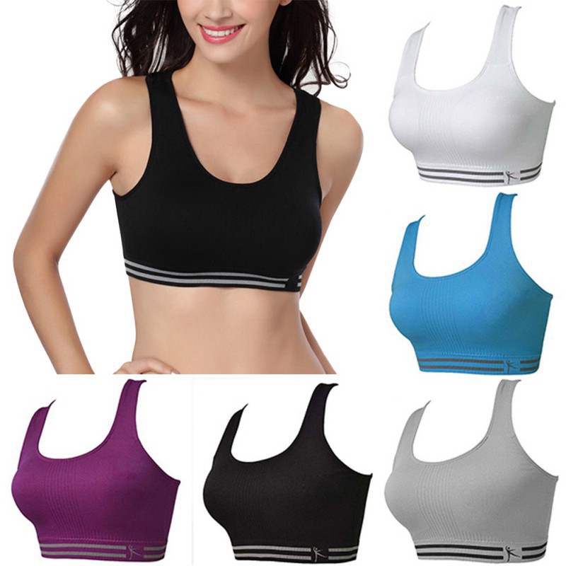 Bra thể thao kèm mút nâng ngực thiết kế năng động cho phái nữ | BigBuy360 - bigbuy360.vn