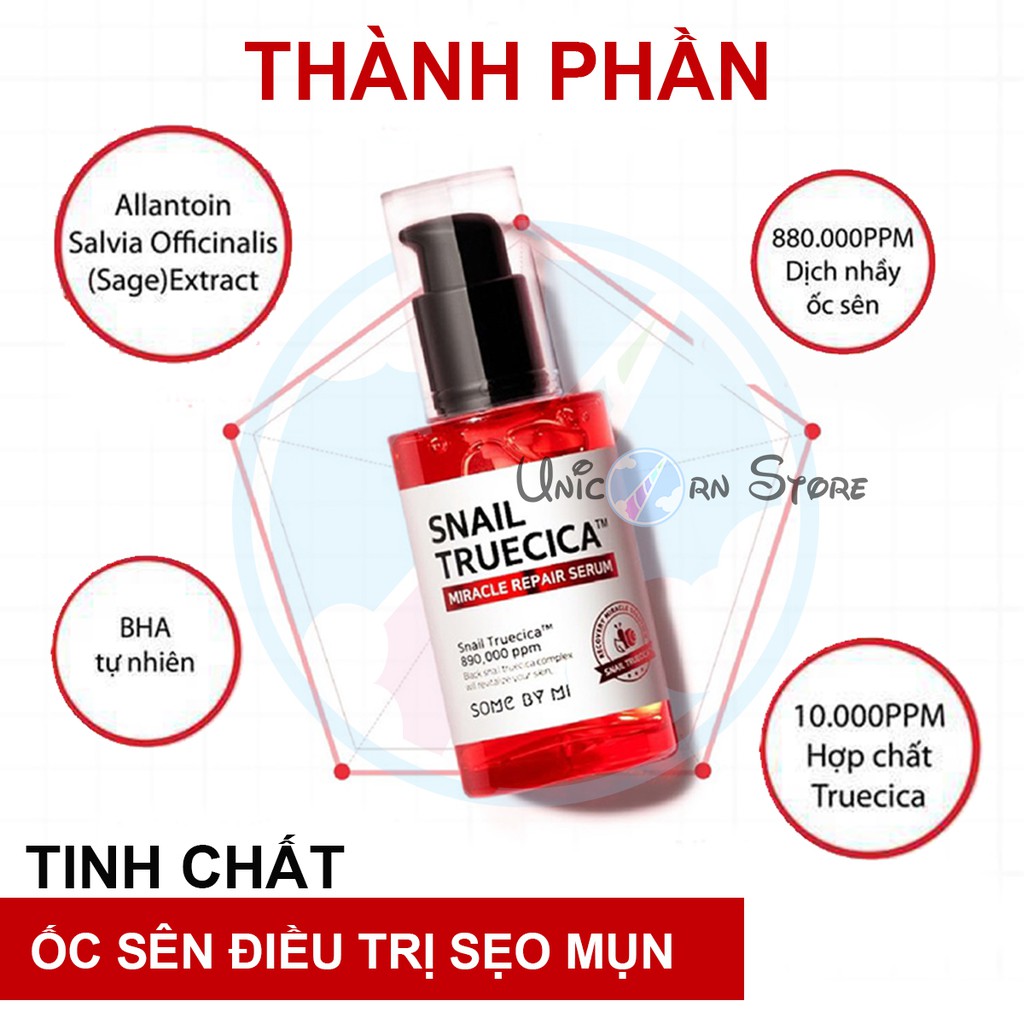  Tinh chất ốc sên Some By Mi Snail Truecica Miracle Repair 50ml