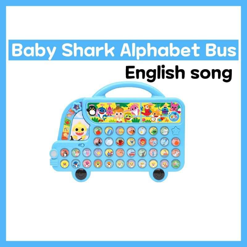 XE BUS, XE BUÝT BẢNG CHỮ CÁI PINKFONG CHO BÉ