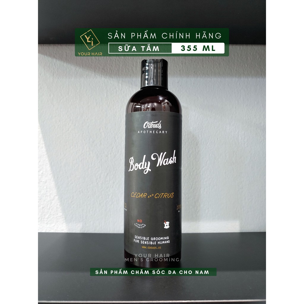 Sữa tắm dưỡng da O'douds Body Wash - 355ml - Chính hãng USA - Phiên bản mới nhất