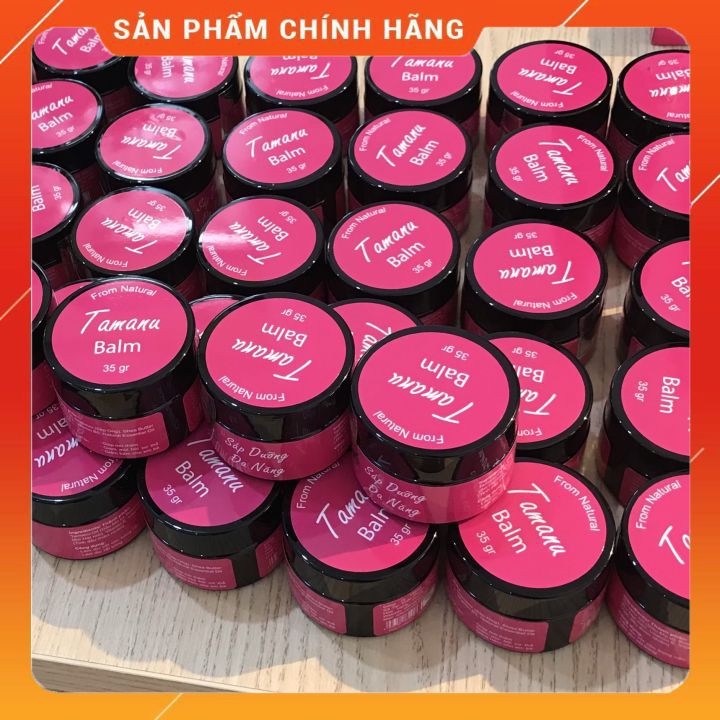 Sáp dưỡng Mù u ⚡ FREESHIP ⚡ Dưỡng ẩm từ Dầu Mù u thiên nhiên 35 gr