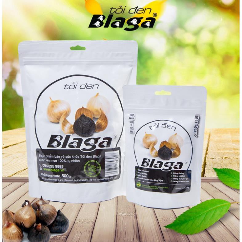 Tỏi Đen Blaga Túi (500g) + Tỏi Đen Blaga Túi (125g) | BigBuy360 - bigbuy360.vn