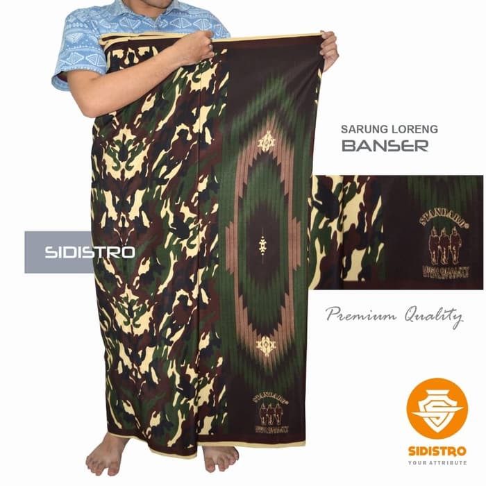 Ptb Bộ Đồ Lính Sarong - Solat Sarong