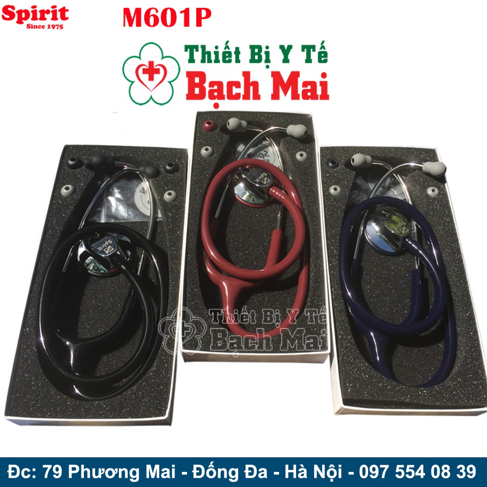 [Mã 159FMCGSALE giảm 8% đơn 500K] Ống Nghe Y Tế 1 Mặt Spirit 601P - 1 Mặt