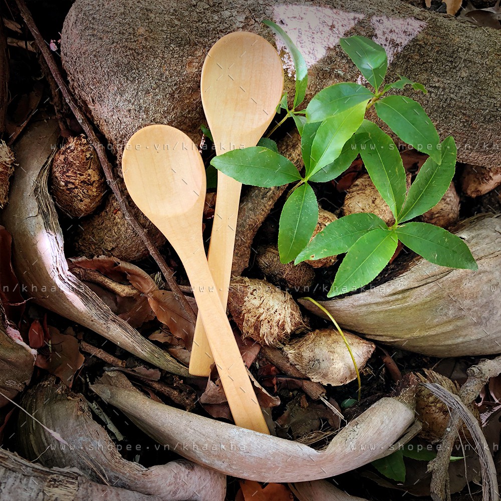 Muỗng gỗ 13cm