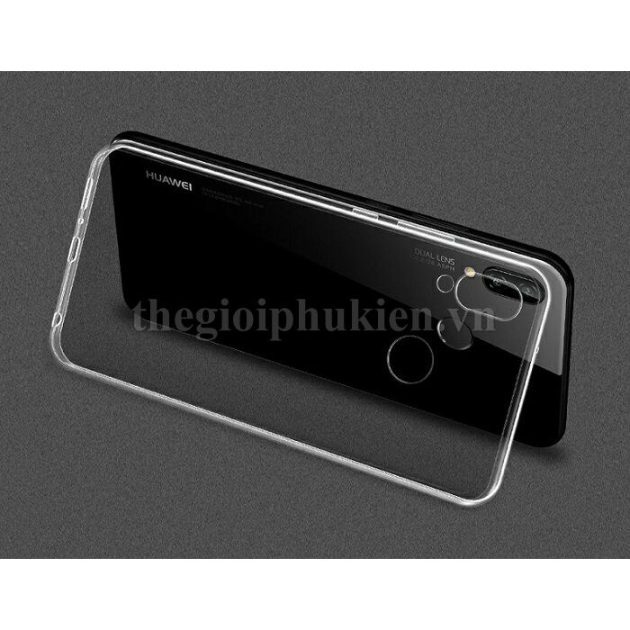 Ốp lưng silicon dẻo trong suốt Huawei Y9 2019 siêu mỏng 0.6mm