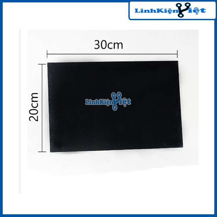 Mica Đen Đài Loan Dày 5mm Kích Thước 20x30cm