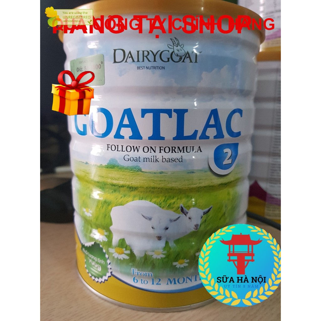 SỮA DÊ GOATLAC 2 QUÀ TẶNG