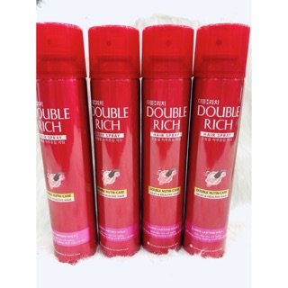 Keo xịt giữ nếp tóc Double rich sparay 170ml